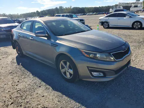 5XXGM4A71FG517353 — 2015 Kia Optima, фото 4 с аукциона Copart, Задняя часть