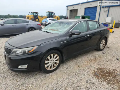 5XXGN4A74FG410715 — 2015 Kia Optima, Передняя часть, фото до ремонта