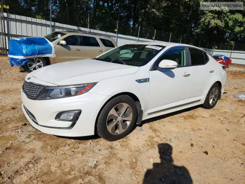 2015 Kia Optima Hybrid VIN KNAGM4AD1F5078808 фото 1