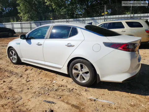 2015 Kia Optima Hybrid VIN KNAGM4AD1F5078808 фото 2