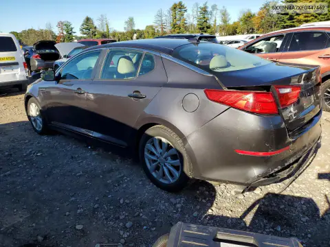 2015 Kia Optima Ex VIN 5XXGN4A7XFG447462 фото 2