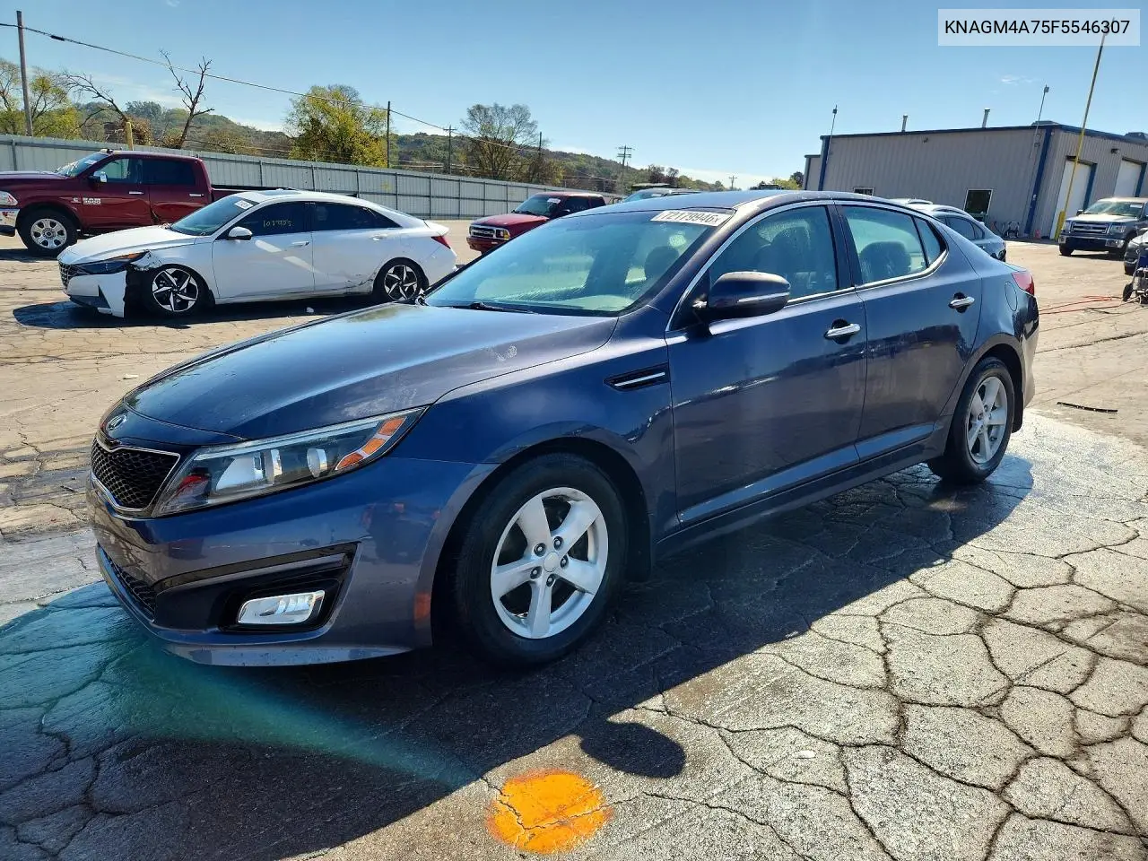 2015 Kia Optima Lx VIN KNAGM4A75F5546307 фото 1