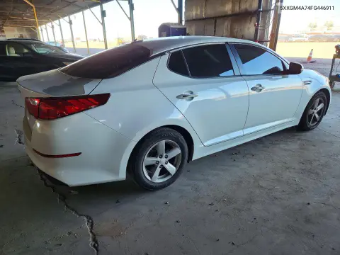 2015 Kia Optima Lx VIN 5XXGM4A74FG446911 фото 3