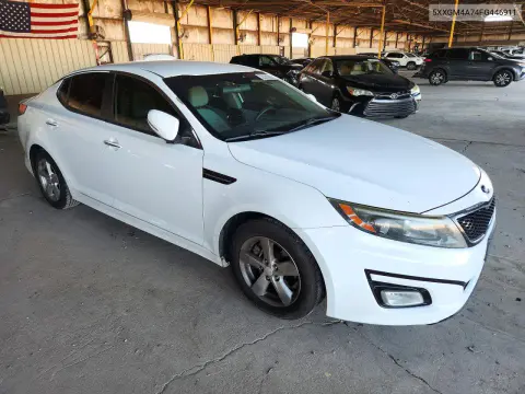 2015 Kia Optima Lx VIN 5XXGM4A74FG446911 фото 4