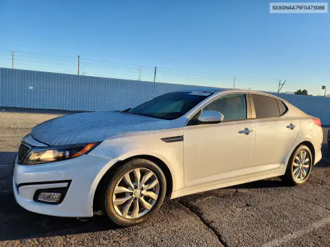 5XXGN4A79FG475088 — 2015 Kia Optima, Передняя часть, фото до ремонта