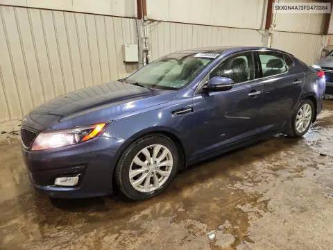 5XXGN4A73FG473384 — 2015 Kia Optima, Задняя часть, фото до ремонта