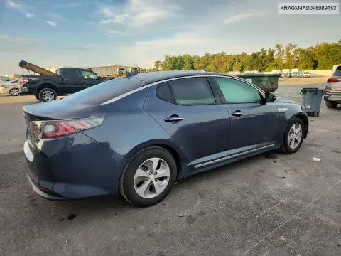 2015 Kia Optima Hybrid VIN KNAGM4AD0F5089153 фото 3