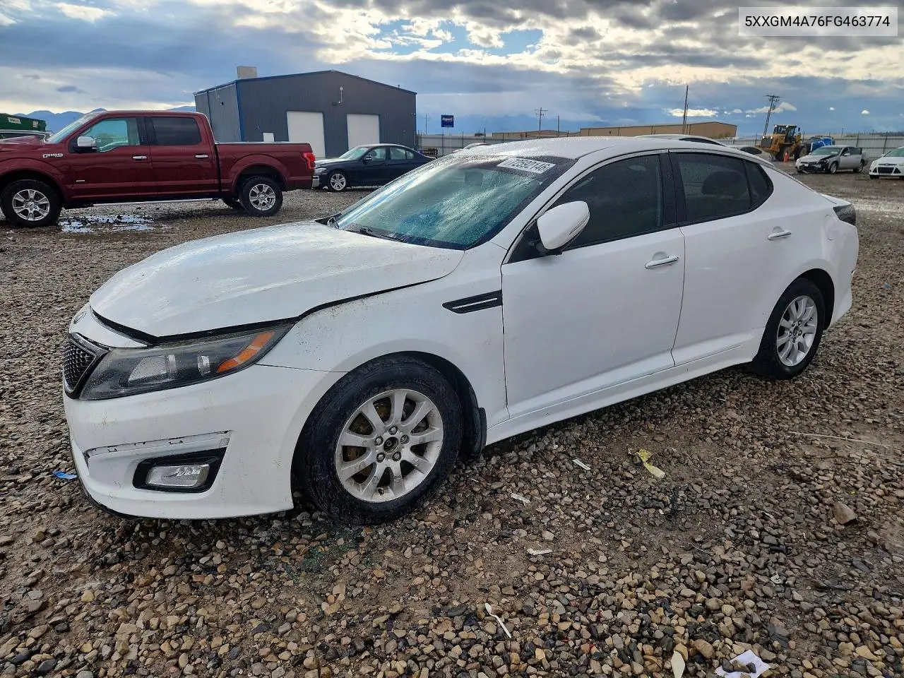 2015 Kia Optima Lx VIN 5XXGM4A76FG463774 фото 1