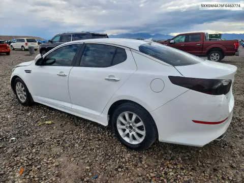 2015 Kia Optima Lx VIN 5XXGM4A76FG463774 фото 2