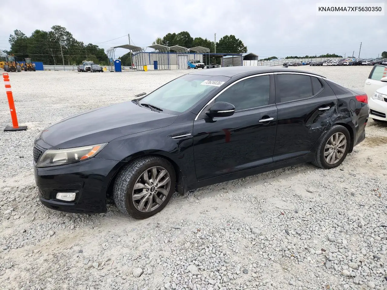 KNAGM4A7XF5630350 Kia Optima 2015 — повреждение Сторона, фото до ремонта