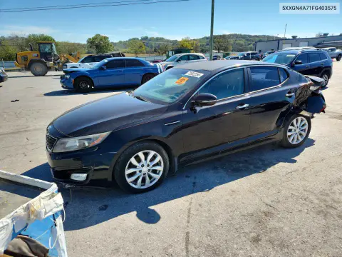 5XXGN4A71FG403575 — 2015 Kia Optima, Задняя часть, фото до ремонта