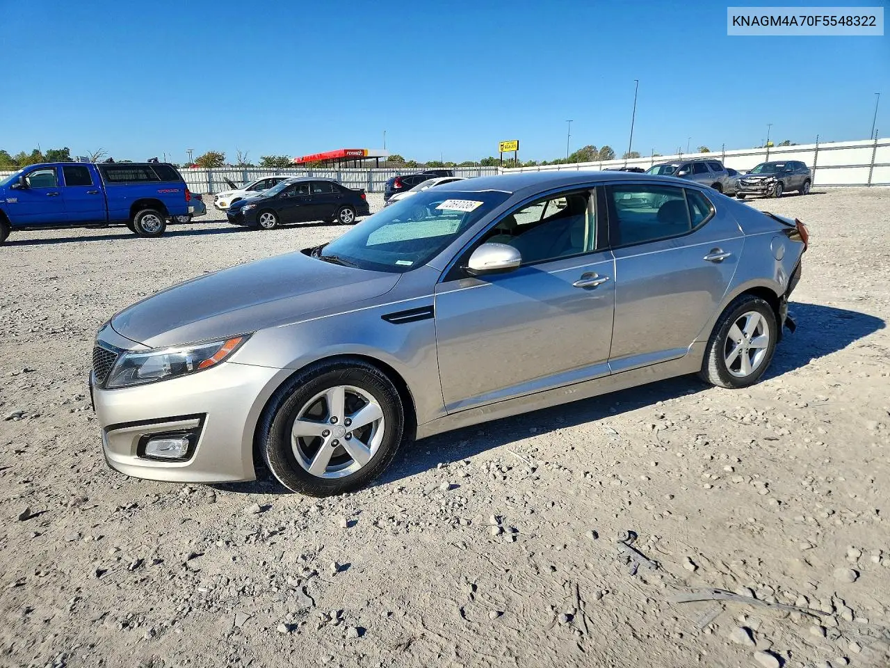 2015 Kia Optima Lx VIN KNAGM4A70F5548322 фото 1