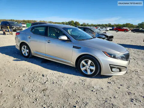 2015 Kia Optima Lx VIN KNAGM4A70F5548322 фото 4