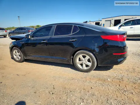2015 Kia Optima Lx VIN 5XXGM4A70FG502150 фото 2