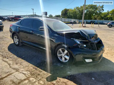 2015 Kia Optima Lx VIN 5XXGM4A70FG502150 фото 4