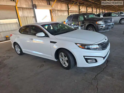 KNAGM4A74F5649458 — 2015 Kia Optima, фото 4 с аукциона Copart, Боковая часть
