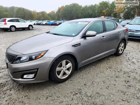 5XXGM4A70FG472289 — 2015 Kia Optima, Механические повреждения, фото до ремонта