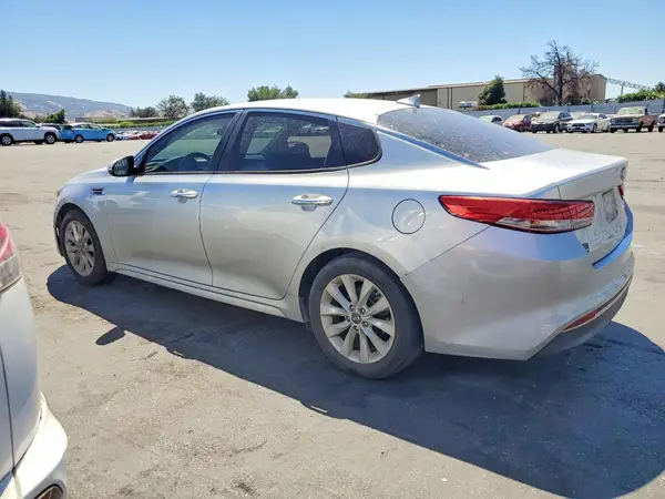 5XXGU4L35GG031236 — 2016 Kia Optima, фото 2 с аукциона Copart, Боковая часть