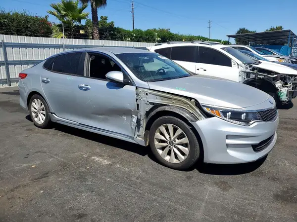 5XXGU4L35GG031236 — 2016 Kia Optima, фото 4 с аукциона Copart, Боковая часть