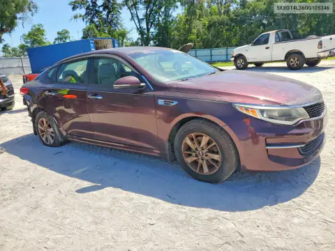 5XXGT4L36GG105346 — 2016 Kia Optima, фото 4 с аукциона Copart 15.10.2026, Задняя часть