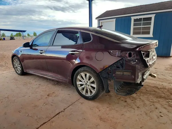 5XXGT4L33GG069308 — 2016 Kia Optima, фото 2 с аукциона Copart, Задняя часть