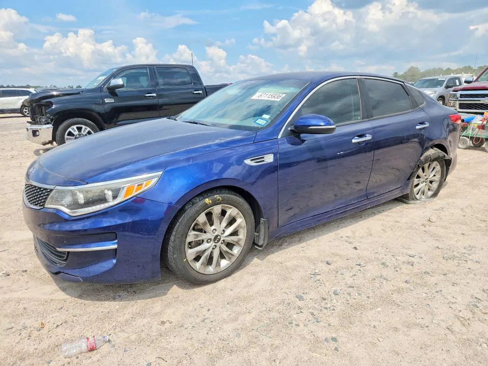 2016 KIA OPTIMA VIN 5XXGU4L38GG073027 фото 1
