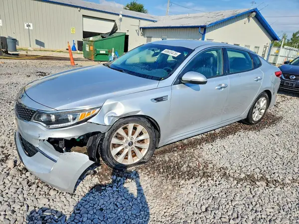 5XXGU4L30GG120406 — 2016 Kia Optima, Передняя часть (Front End), фото до ремонта