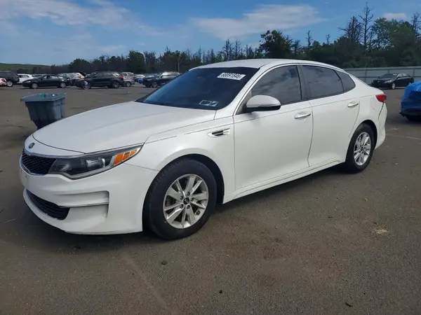 KNAGT4L32G5073254 — 2016 Kia Optima, Передняя часть (Front End), фото до ремонта
