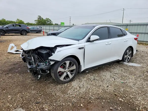5XXGW4L24GG001260 — 2016 Kia Optima, Передняя часть (Front End), фото до ремонта
