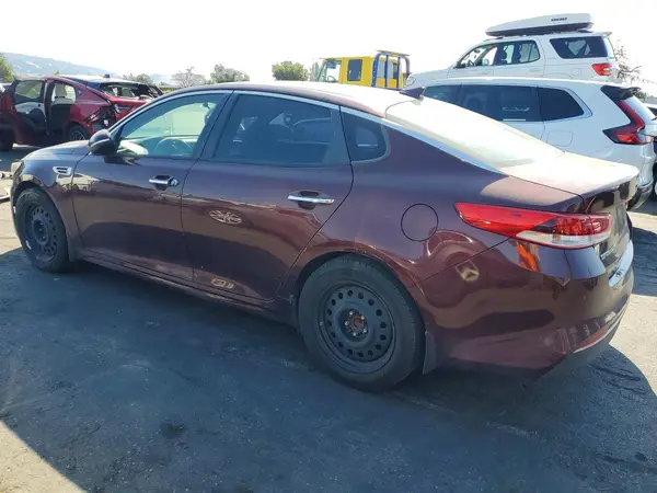 5XXGT4L33GG015877 — 2016 Kia Optima, фото 2 с аукциона Copart, Механические повреждения