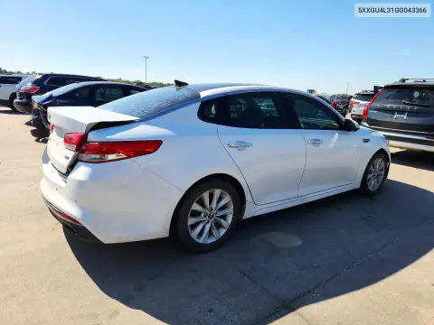 2016 Kia Optima Ex VIN 5XXGU4L31GG043366 фото 3