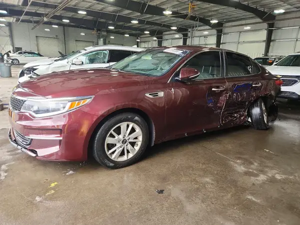 5XXGT4L31GG117985 — 2016 Kia Optima, Боковая часть (Side), фото до ремонта