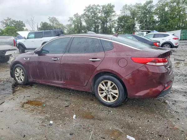 5XXGT4L36GG108828 — 2016 Kia Optima, фото 2 с аукциона Copart, Ходовая часть