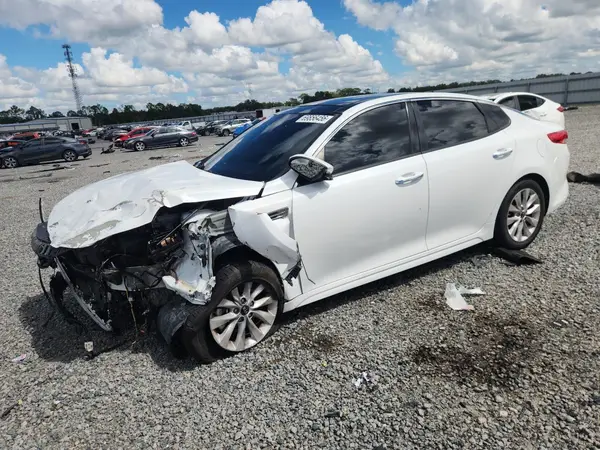 5XXGU4L38GG080723 — 2016 Kia Optima, Передняя часть (Front End), фото до ремонта