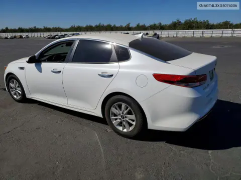 2016 Kia Optima Lx VIN KNAGT4L3XG5074006 фото 2