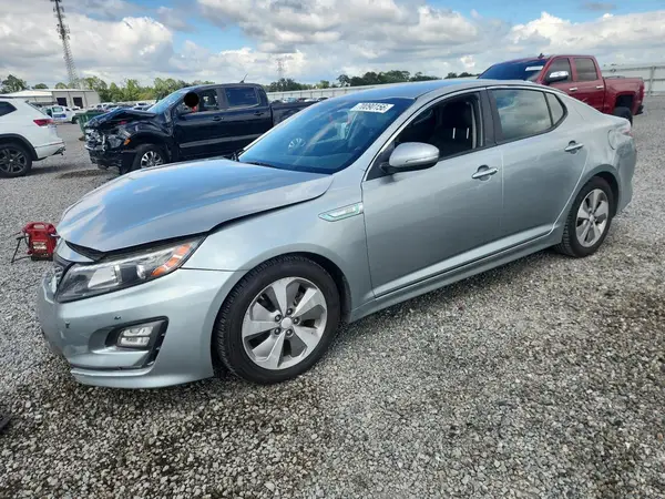 KNAGN4ADXG5092060 — 2016 Kia Optima, Передняя часть (Front End), фото до ремонта