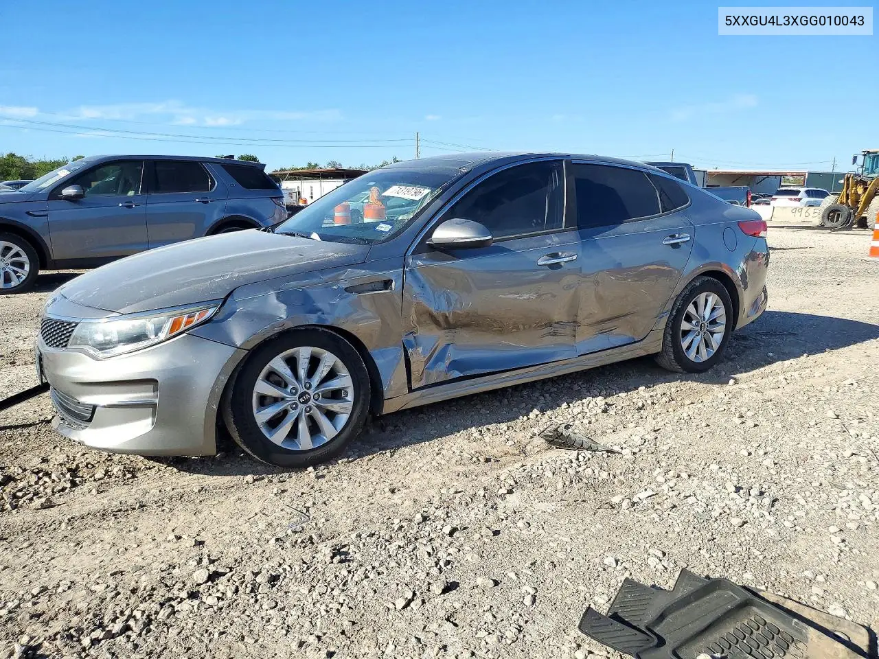 2016 Kia Optima Ex VIN 5XXGU4L3XGG010043 фото 1