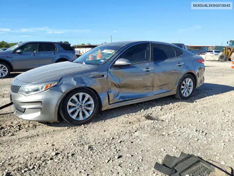 2016 Kia Optima Ex VIN 5XXGU4L3XGG010043 фото 1