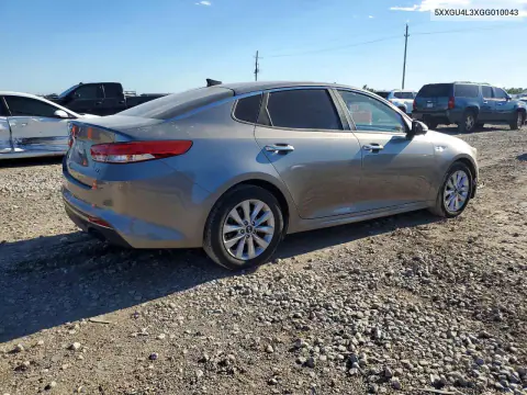 2016 Kia Optima Ex VIN 5XXGU4L3XGG010043 фото 3
