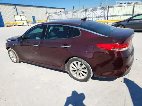 2016 Kia Optima Ex VIN 5XXGU4L37GG120371 фото 2