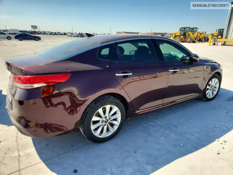2016 Kia Optima Ex VIN 5XXGU4L37GG120371 фото 3