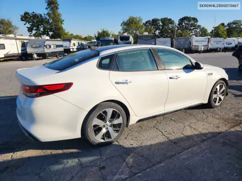 2016 Kia Optima Sx VIN 5XXGW4L25GG015667 фото 3