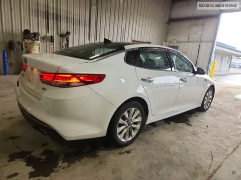 2016 Kia Optima Ex VIN 5XXGU4L36GG102542 фото 3