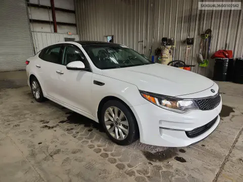 2016 Kia Optima Ex VIN 5XXGU4L36GG102542 фото 4