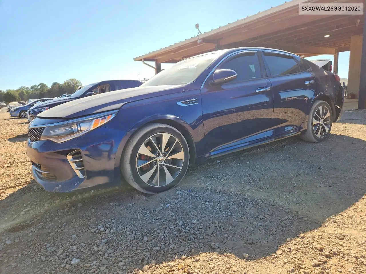 2016 Kia Optima Sx VIN 5XXGW4L26GG012020 фото 1
