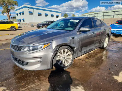 5XXGU4L35GG043466 Kia Optima 2016 — повреждение Боковая часть, фото до ремонта