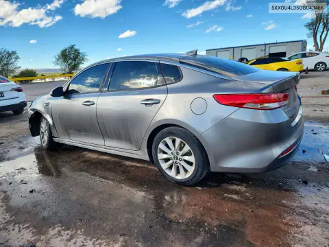 5XXGU4L35GG043466 — 2016 Kia Optima, фото 2 с аукциона Copart, Боковая часть