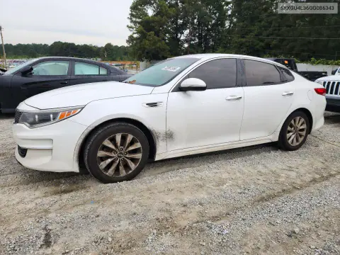 2016 Kia Optima Ex VIN 5XXGU4L36GG086343 фото 1