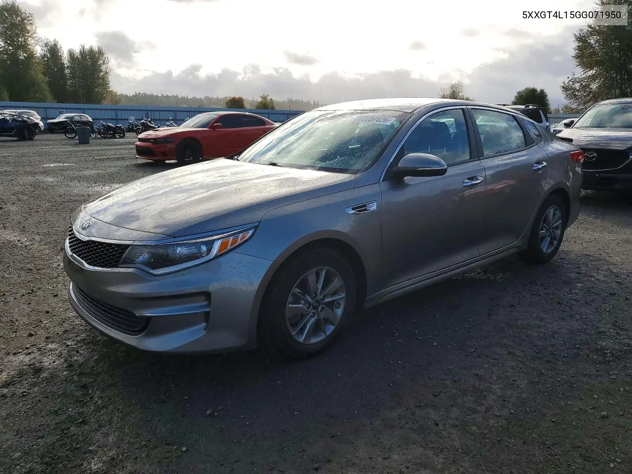 2016 Kia Optima Lx VIN 5XXGT4L15GG071950 фото 1