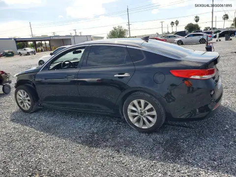 2016 Kia Optima Ex VIN 5XXGU4L38GG061895 фото 2